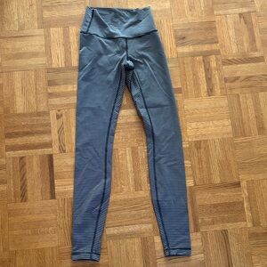 Striped High-Waisted Leggings